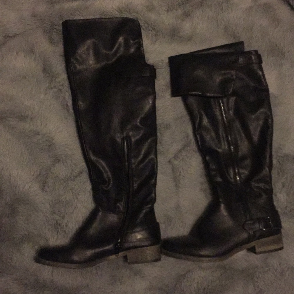 Knee high boots